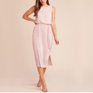BB Dakota Blush Maxi Dress